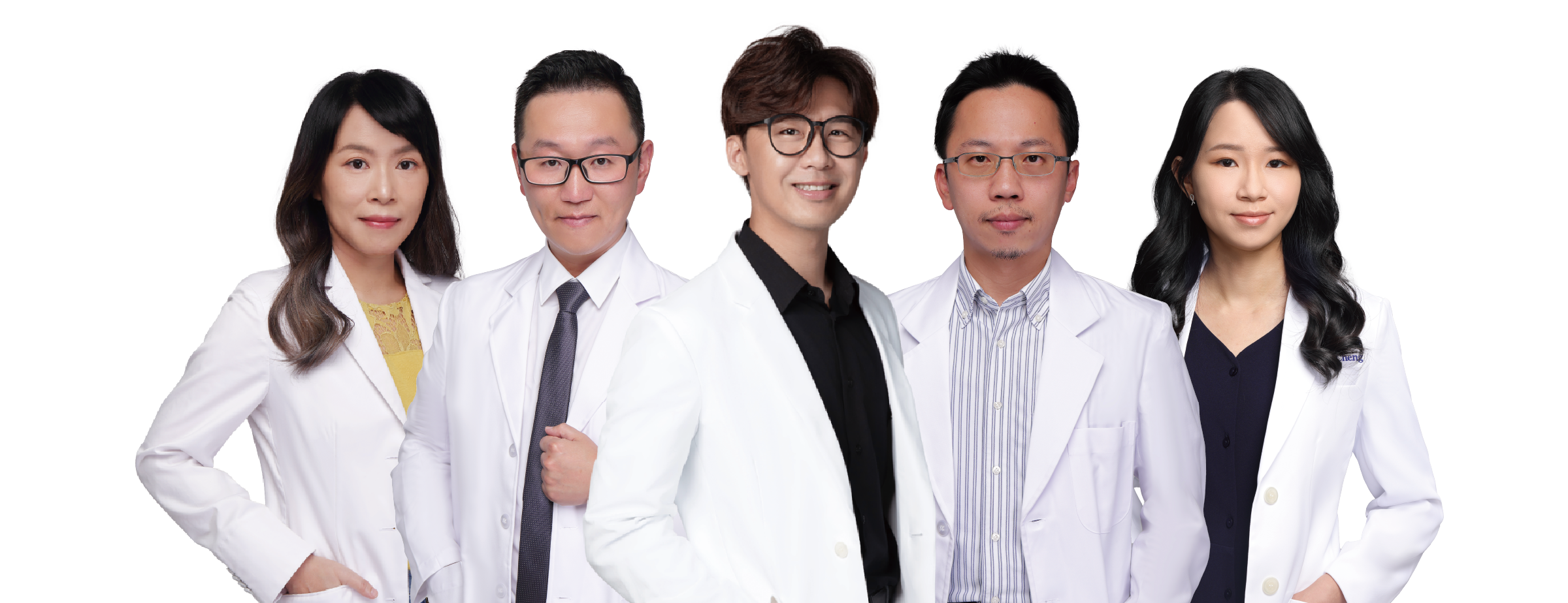 同心藝文診所醫師團隊圖片,潘廸智醫師,陳瓊雅醫師,賀暄辰醫師