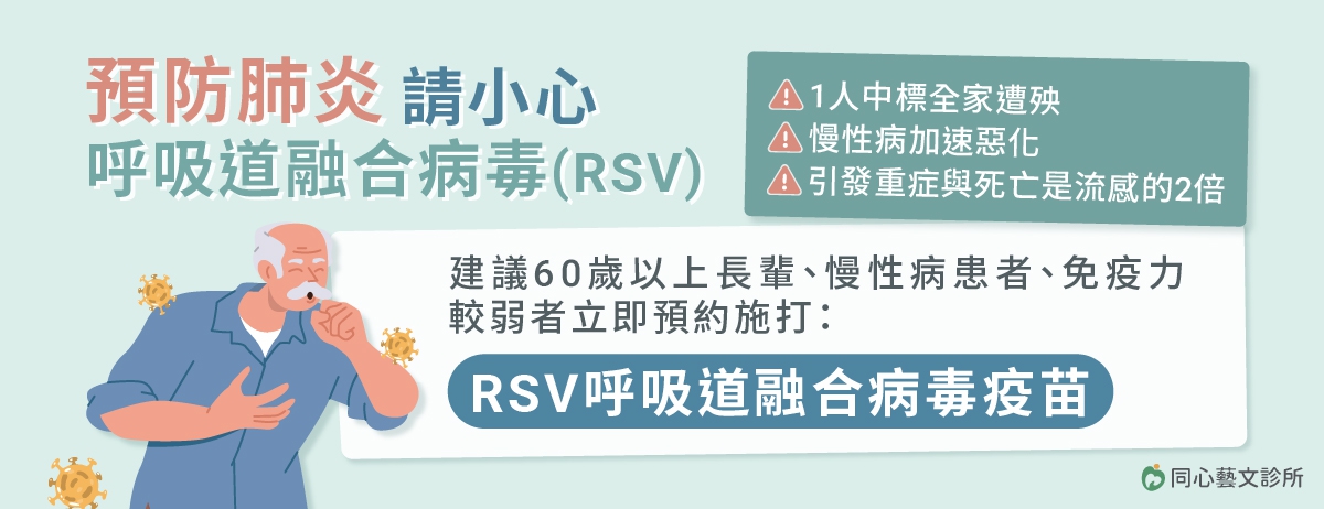 RSV是重感冒嗎? 一次整理7大【RSV呼吸道融合病毒】常見問題:呼吸道融合病毒(RSV)是一種藉由飛沫或接觸傳染的病毒,但RSV跟一般感冒差別在哪裡?RSV傳染力強嗎?RSV多久痊癒?7大【RSV呼吸道融合病毒】常見問題,一次整理給你。
RSV是重感冒嗎? 一次整理7大【RSV呼吸道融合病毒】常見問題:呼吸道融合病毒(RSV)是一種藉由飛沫或接觸傳染的病毒,但RSV跟一般感冒差別在哪裡?RSV傳染力強嗎?RSV多久痊癒?7大【RSV呼吸道融合病毒】常見問題,一次整理給你。
